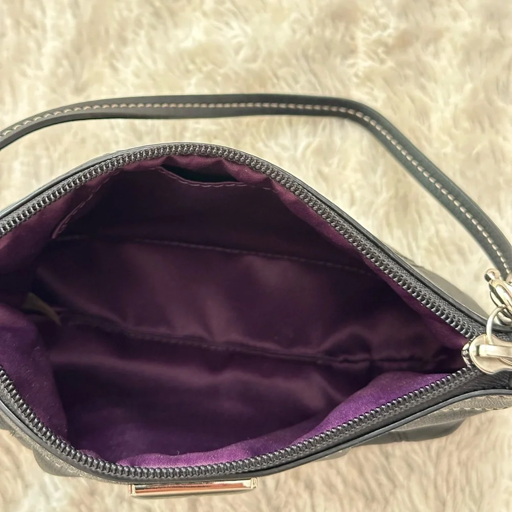 🖤 COACH Black Leather Wristlet - Picture 6 of 7